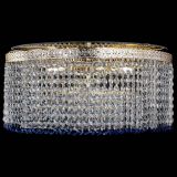 Люстра Милан капель оптикон Синяя в Саратове