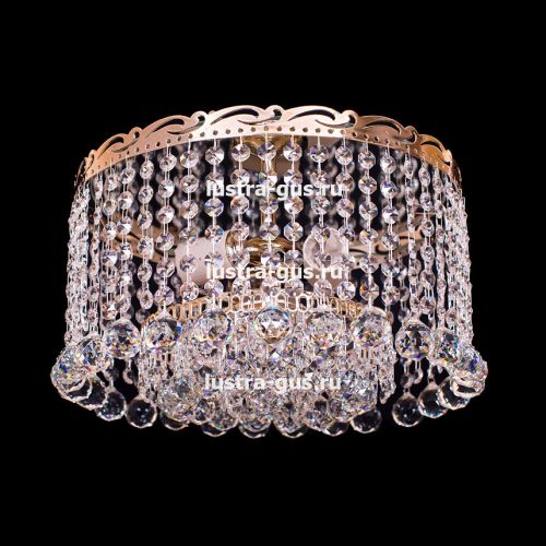 Люстра Анжелика 3 лампы + низ 2 в Саратове Гусь Хрустальный