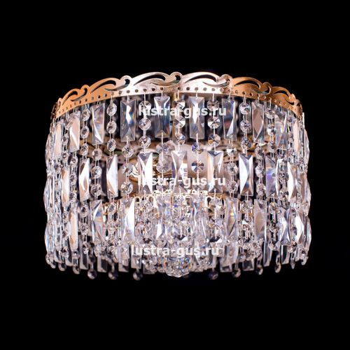 Люстра Анжелика 3 лампы + низ 3 в Саратове Гусь Хрустальный