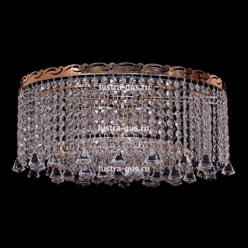 Люстра Капель №2 конус в Саратове Гусь Хрустальный