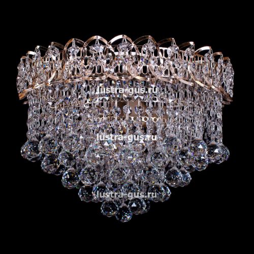 Люстра Катерина пирамида Шар 2 в Саратове Гусь Хрустальный