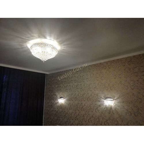 Люстра Кольцо пирамида шар 30 мм в Саратове Гусь Хрустальный