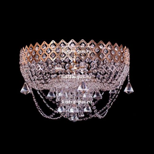 Люстра Корона №2 - 5 ламп в Саратове Гусь Хрустальный