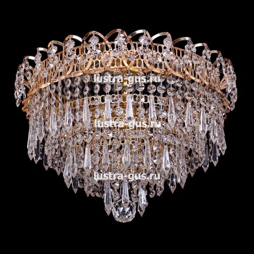 Люстра Крокус 3 лампы карандаш большой в Саратове Гусь Хрустальный