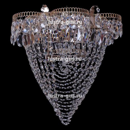 Люстра Ромашка с зеркалом водоворот в Саратове Гусь Хрустальный