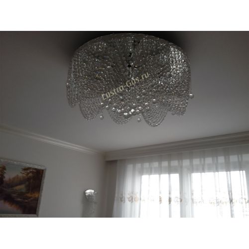 Люстра Виктория шар большая в Саратове Гусь Хрустальный
