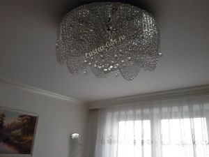 Люстра Виктория шар большая в Саратове отзыв и фото покупателя