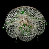 Люстра Виктория зеленая в Саратове