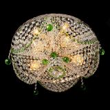 Люстра Виктория зеленая в Саратове