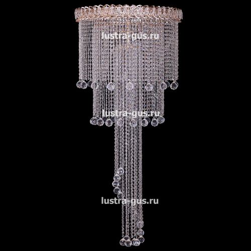 Люстра Водопад длинный в Саратове Гусь Хрустальный