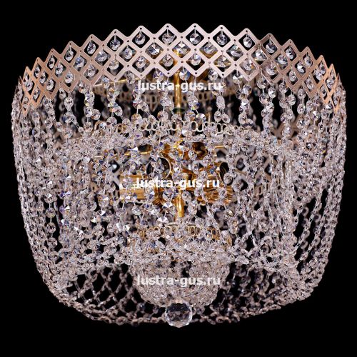 Люстра Водопад корона № 3 в Саратове Гусь Хрустальный
