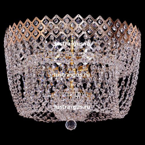 Люстра Водопад корона № 3 в Саратове Гусь Хрустальный