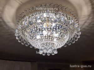 Люстра Водопад шар в Саратове отзыв и фото покупателя