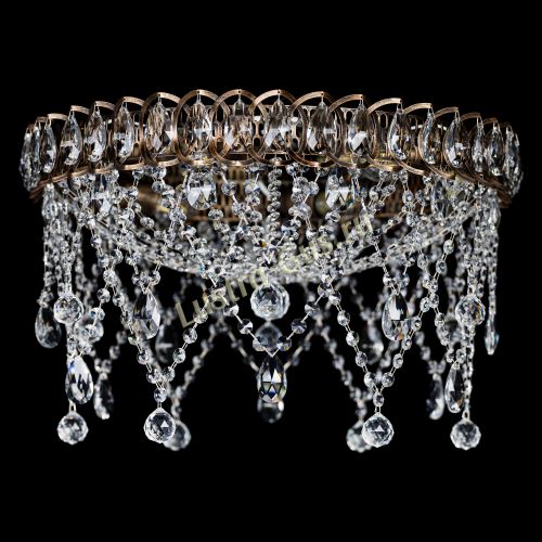 Люстра Паутинка под бронзу в Саратове Гусь Хрустальный