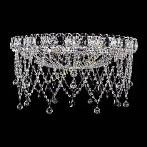 Люстра Паутинка черная в Саратове Гусь Хрустальный