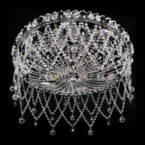 Люстра Паутинка черная в Саратове Гусь Хрустальный