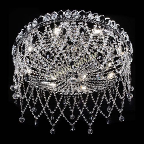 Люстра Паутинка черная в Саратове Гусь Хрустальный