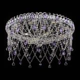 Люстра Паутинка фиолетовая в Саратове