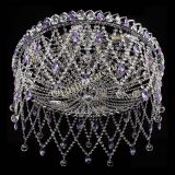 Люстра Паутинка фиолетовая в Саратове