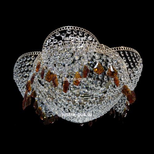 Люстра Вектор Подсолнух цветная в Саратове Гусь Хрустальный