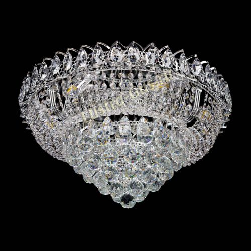 Люстра Пирамида Классика 500 мм шар 40 в Саратове Гусь Хрустальный