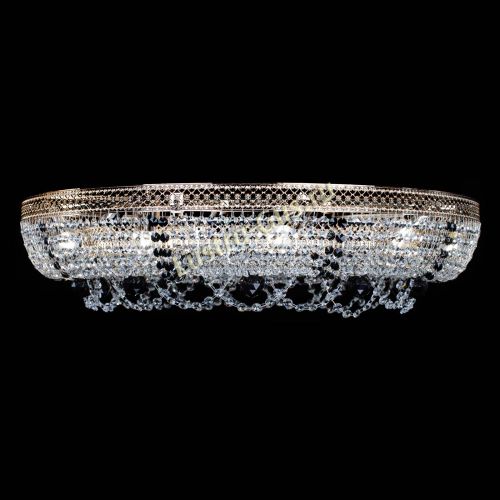 Люстра Снежинка Венеция №10 черная в Саратове Гусь Хрустальный