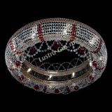 Люстра Снежинка Венеция №10 красная в Саратове