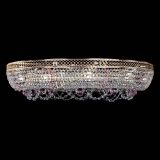 Люстра Снежинка Венеция №10 розовая в Саратове