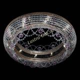 Люстра Снежинка Венеция №10 розовая в Саратове