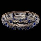 Люстра Снежинка Венеция №10 синяя в Саратове