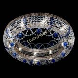 Люстра Снежинка Венеция №10 синяя в Саратове