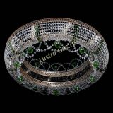 Люстра Снежинка Венеция №10 зеленая в Саратове