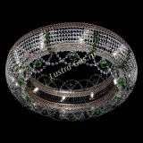 Люстра Снежинка Венеция №10 зеленая в Саратове