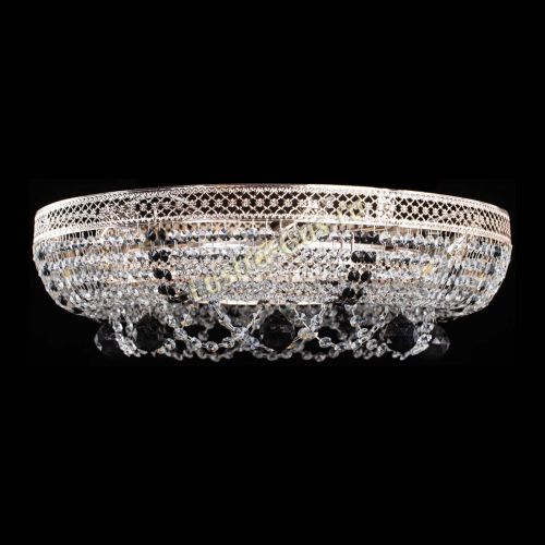 Люстра Снежинка Венеция №8 черная в Саратове Гусь Хрустальный