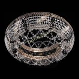 Люстра Снежинка Венеция №8 черная в Саратове