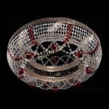 Люстра Снежинка Венеция №8 красная в Саратове