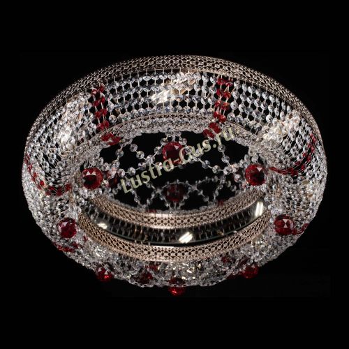 Люстра Снежинка Венеция №8 красная в Саратове Гусь Хрустальный