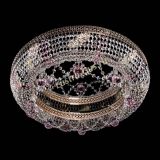 Люстра Снежинка Венеция №8 розовая в Саратове