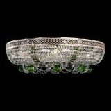 Люстра Снежинка Венеция №8 зеленая в Саратове