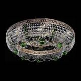 Люстра Снежинка Венеция №8 зеленая в Саратове