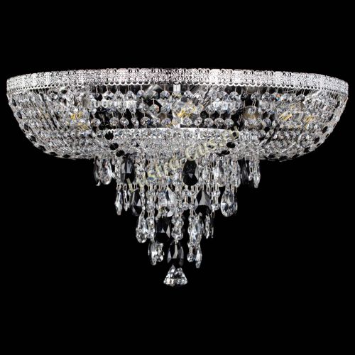 Люстра Токката Пирамида журавлик черная в Саратове Гусь Хрустальный