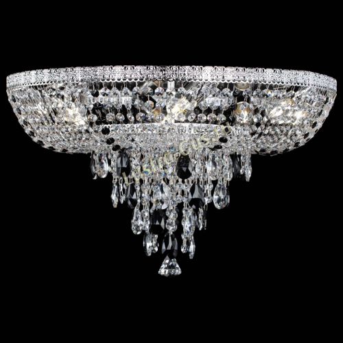 Люстра Токката Пирамида журавлик черная в Саратове Гусь Хрустальный