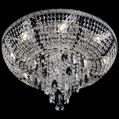 Люстра Токката Пирамида журавлик черная в Саратове Гусь Хрустальный