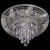 Люстра Токката Пирамида журавлик фиолетовая в Саратове