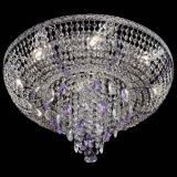 Люстра Токката Пирамида журавлик фиолетовая в Саратове