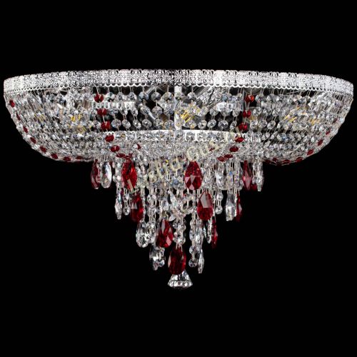 Люстра Токката Пирамида журавлик красная в Саратове Гусь Хрустальный