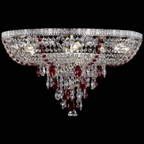 Люстра Токката Пирамида журавлик красная в Саратове Гусь Хрустальный