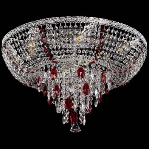 Люстра Токката Пирамида журавлик красная в Саратове Гусь Хрустальный