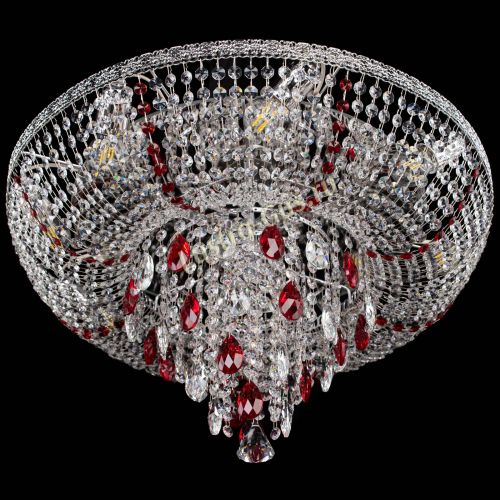 Люстра Токката Пирамида журавлик красная в Саратове Гусь Хрустальный