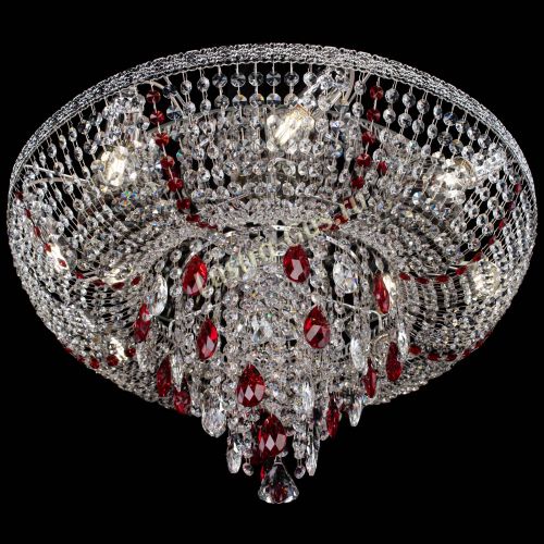 Люстра Токката Пирамида журавлик красная в Саратове Гусь Хрустальный